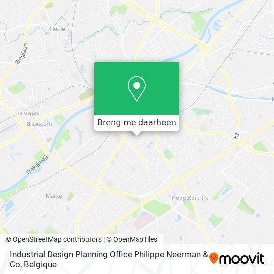 Industrial Design Planning Office Philippe Neerman & Co kaart