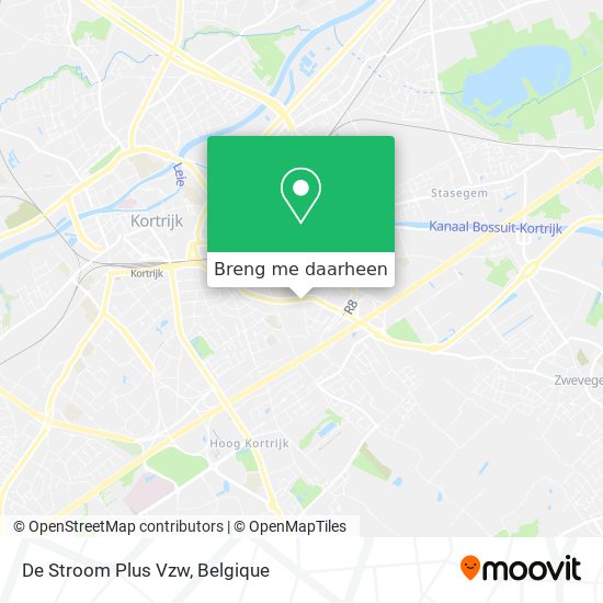 De Stroom Plus Vzw kaart