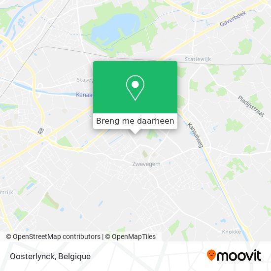 Oosterlynck kaart