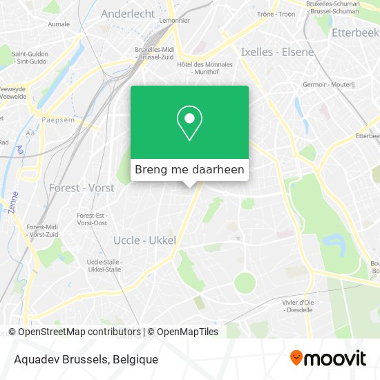 Aquadev Brussels kaart