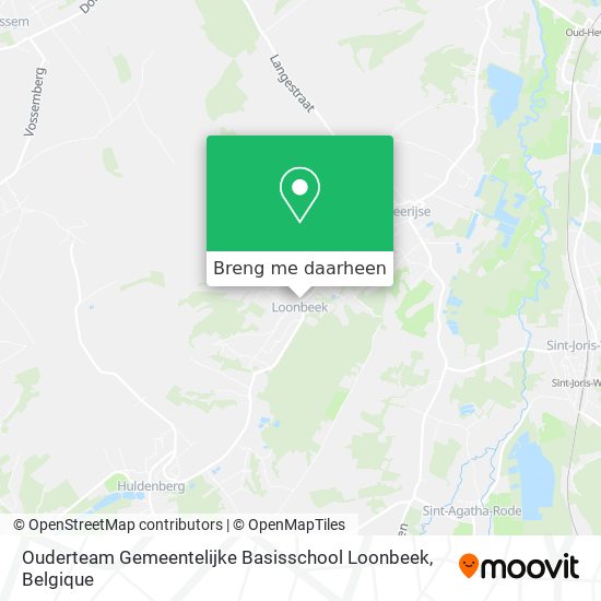 Ouderteam Gemeentelijke Basisschool Loonbeek kaart