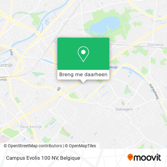 Campus Evolis 100 NV kaart