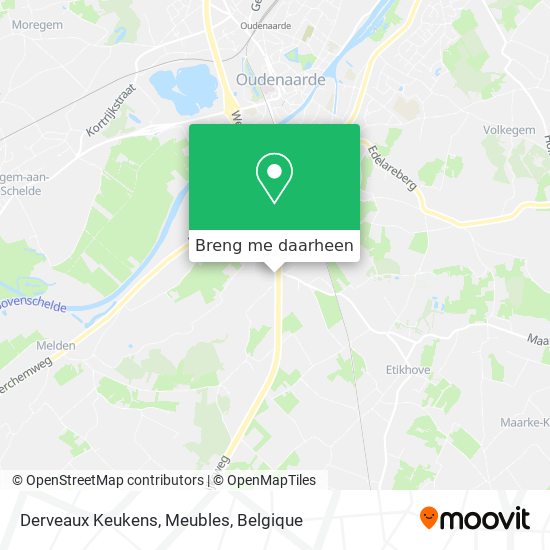 Derveaux Keukens, Meubles kaart