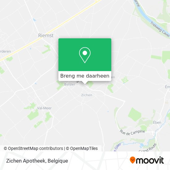 Zichen Apotheek kaart