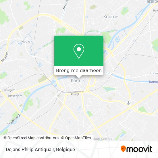 Dejans Philip Antiquair kaart