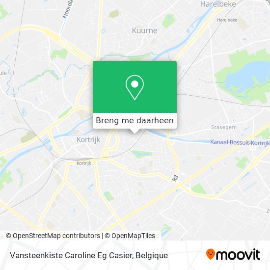 Vansteenkiste Caroline Eg Casier kaart