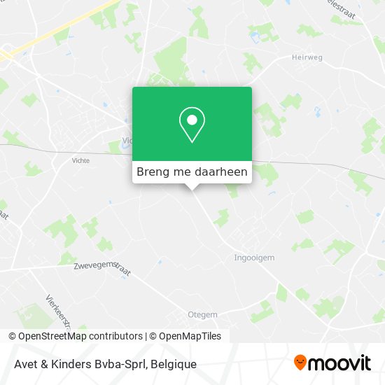 Avet & Kinders Bvba-Sprl kaart
