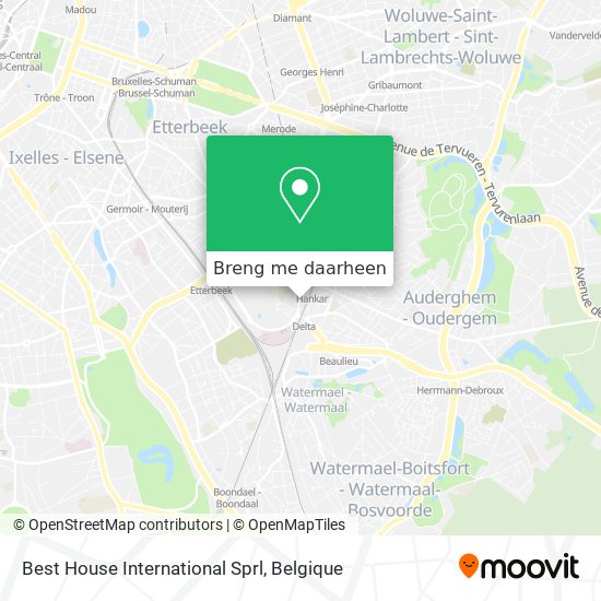 Best House International Sprl kaart