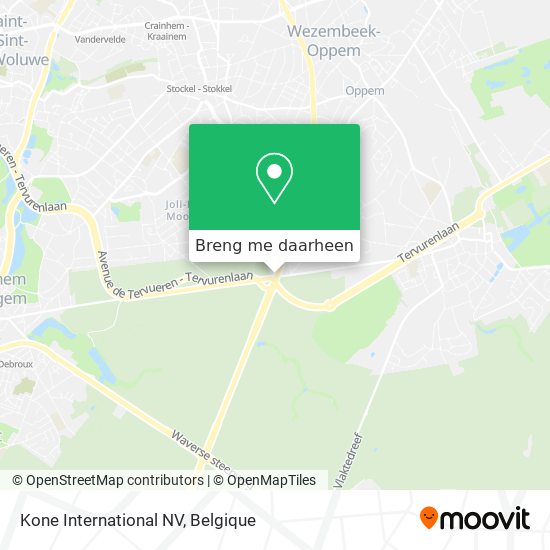 Kone International NV kaart