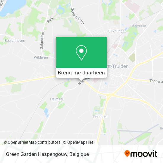 Green Garden Haspengouw kaart
