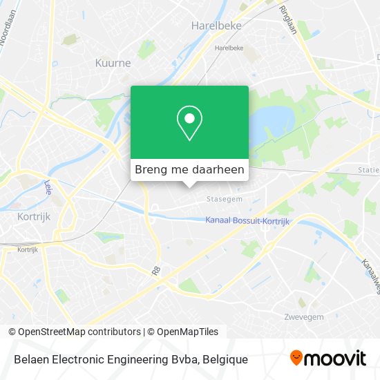 Belaen Electronic Engineering Bvba kaart