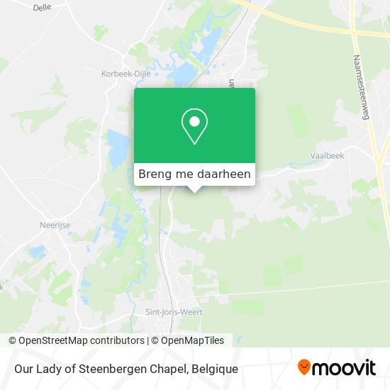 Our Lady of Steenbergen Chapel kaart
