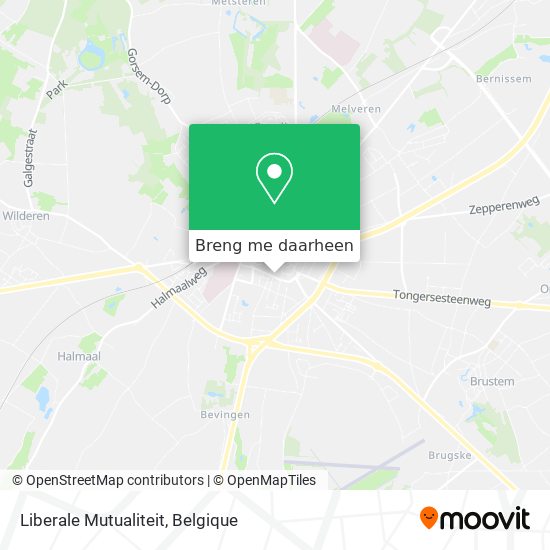 Liberale Mutualiteit kaart