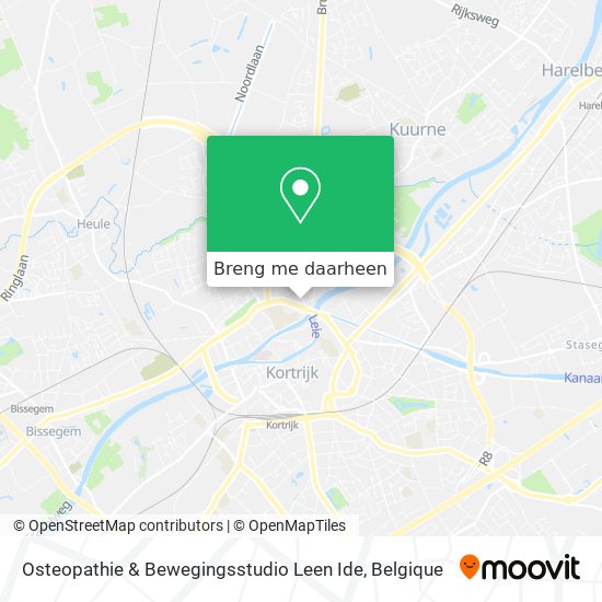 Osteopathie & Bewegingsstudio Leen Ide kaart