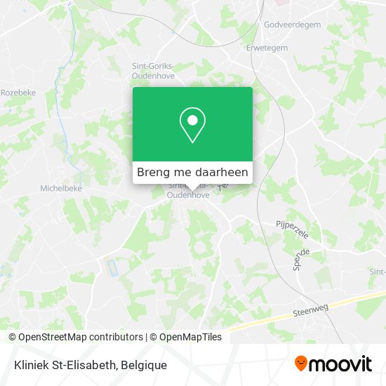 Kliniek St-Elisabeth kaart