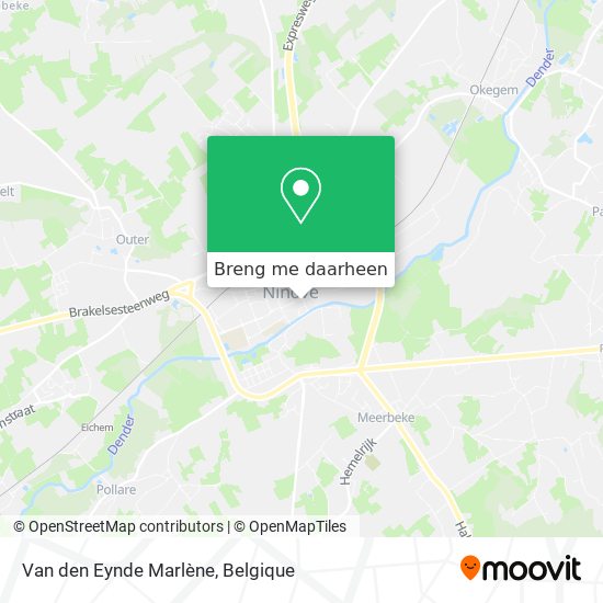 Van den Eynde Marlène kaart