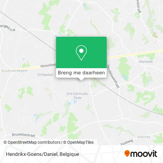 Hendrikx-Goens/Daniel kaart