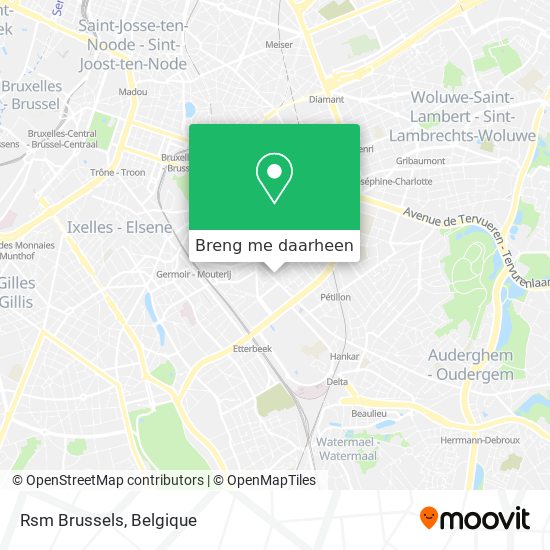 Rsm Brussels kaart