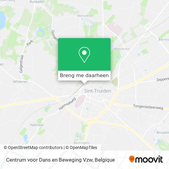 Centrum voor Dans en Beweging Vzw kaart