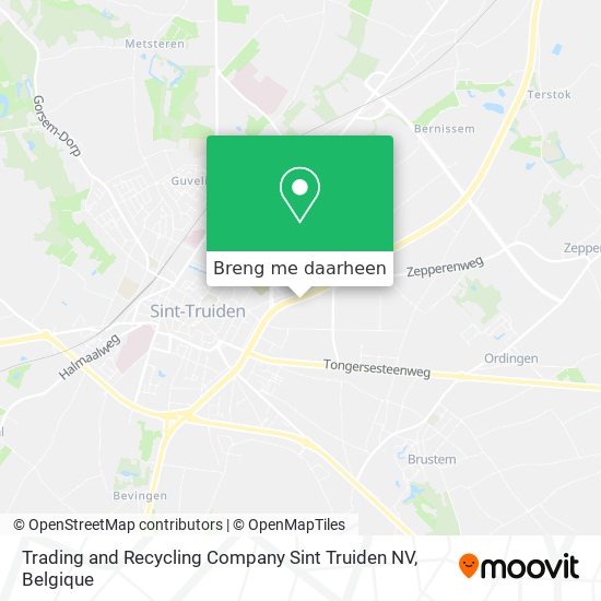 Trading and Recycling Company Sint Truiden NV kaart