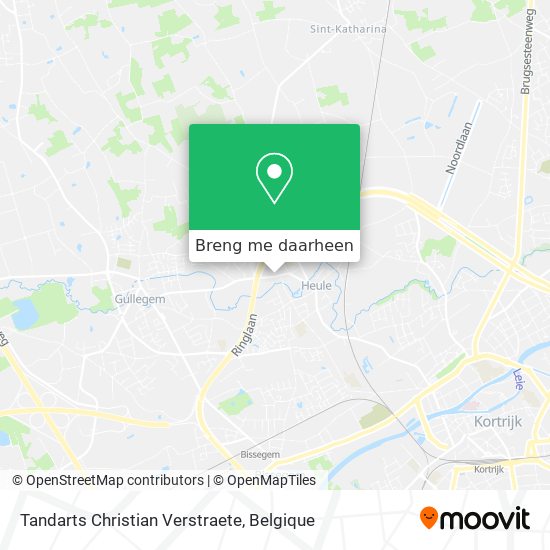 Tandarts Christian Verstraete kaart