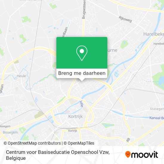 Centrum voor Basiseducatie Openschool Vzw kaart