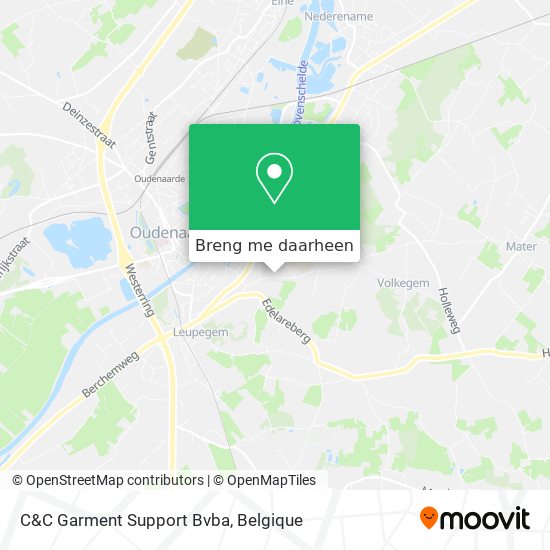 C&C Garment Support Bvba kaart