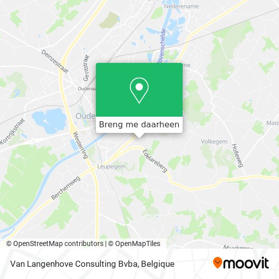 Van Langenhove Consulting Bvba kaart