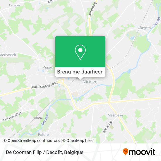 De Cooman Filip / Decofit kaart