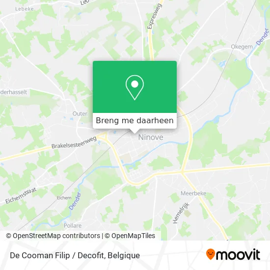 De Cooman Filip / Decofit kaart