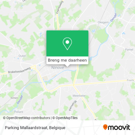Parking Mallaardstraat kaart