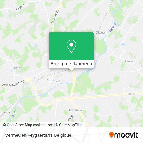 Vermeulen-Reygaerts/N kaart