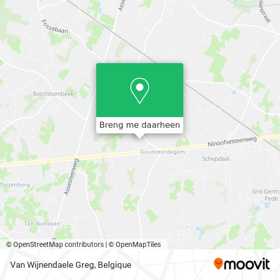 Van Wijnendaele Greg kaart