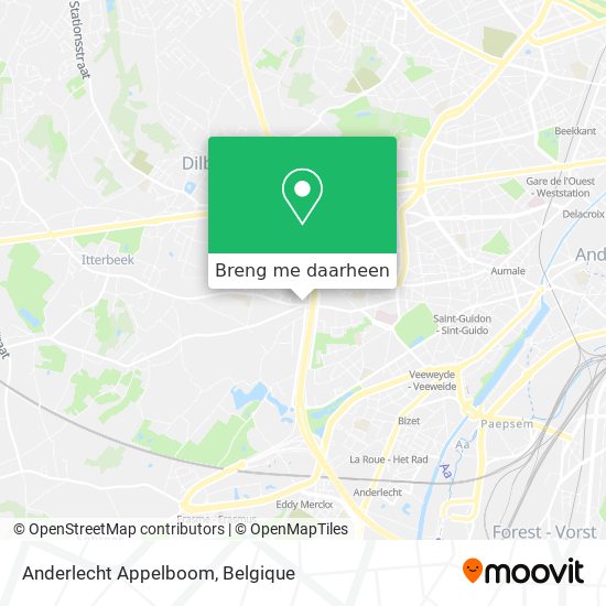 Anderlecht Appelboom kaart