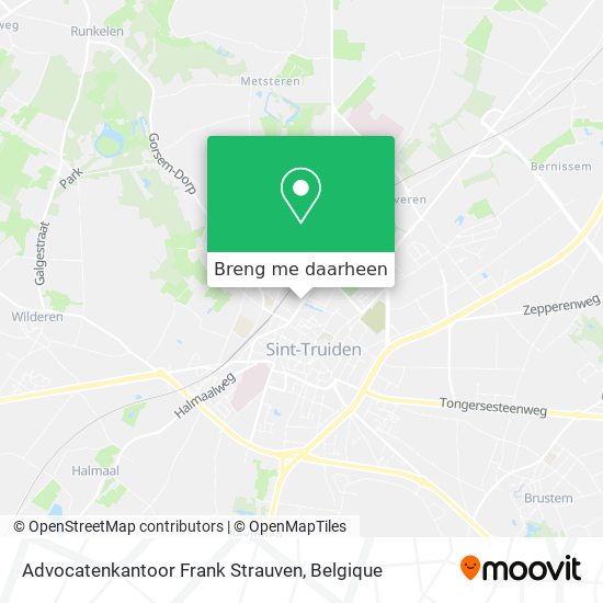 Advocatenkantoor Frank Strauven kaart