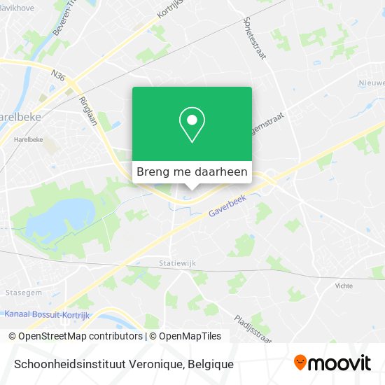 Schoonheidsinstituut Veronique kaart