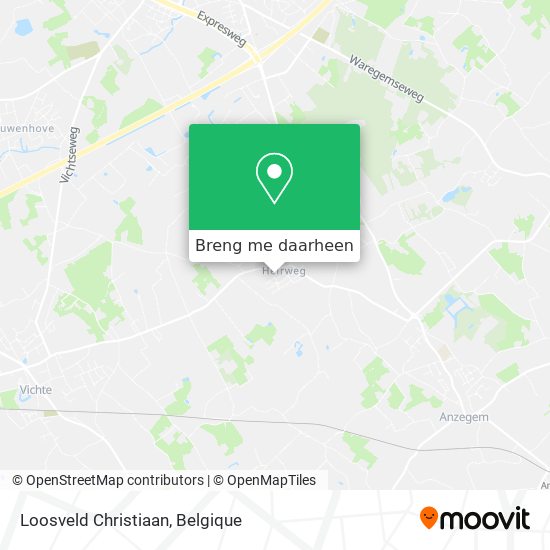 Loosveld Christiaan kaart