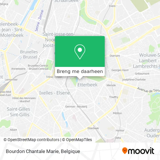 Bourdon Chantale Marie kaart