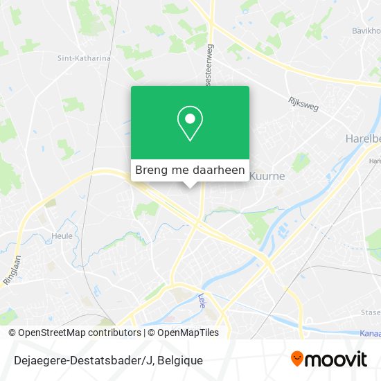 Dejaegere-Destatsbader/J kaart