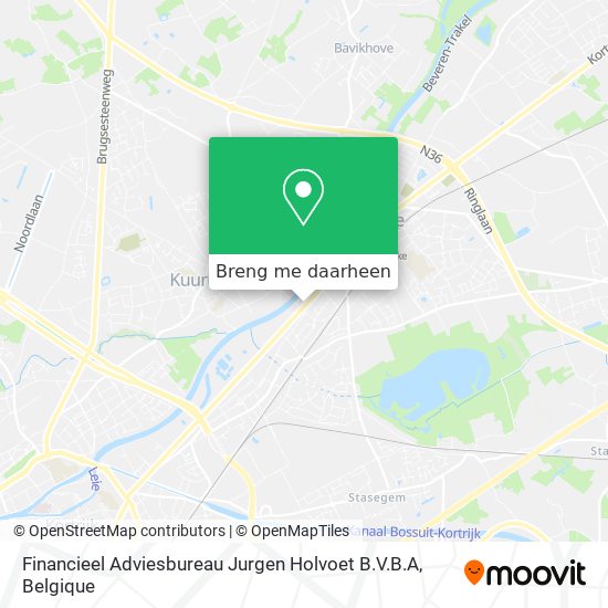 Financieel Adviesbureau Jurgen Holvoet B.V.B.A kaart