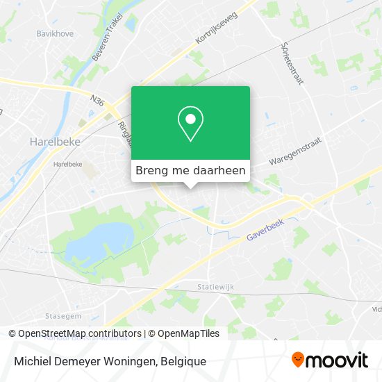 Michiel Demeyer Woningen kaart