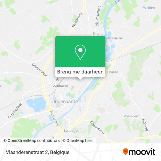Vlaanderenstraat 2 kaart