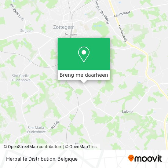 Herbalife Distribution kaart