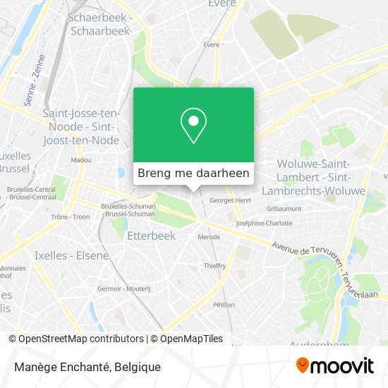 Manège Enchanté kaart
