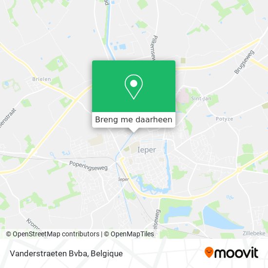 Vanderstraeten Bvba kaart