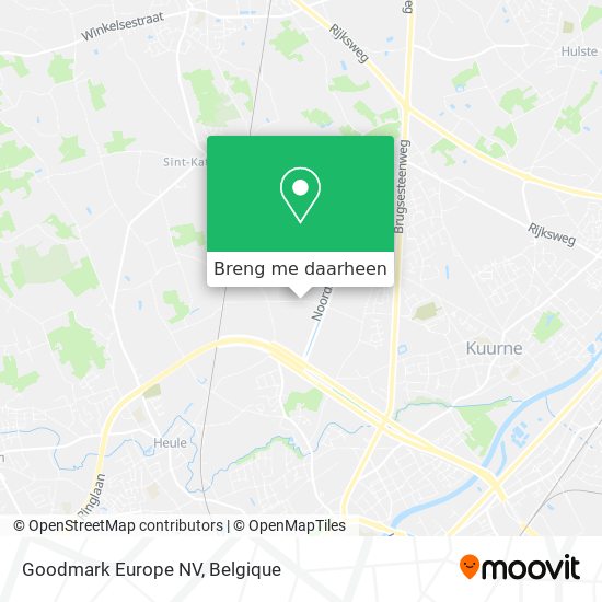 Goodmark Europe NV kaart