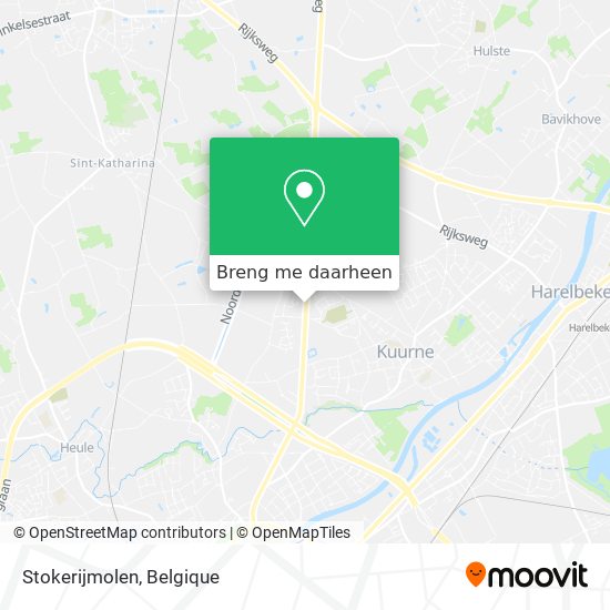 Stokerijmolen kaart