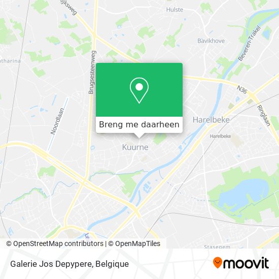 Galerie Jos Depypere kaart