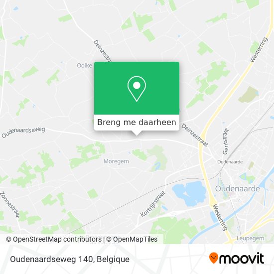 Oudenaardseweg 140 kaart