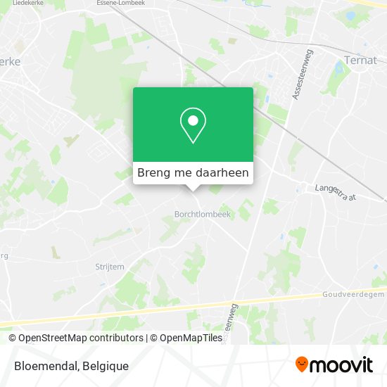 Bloemendal kaart